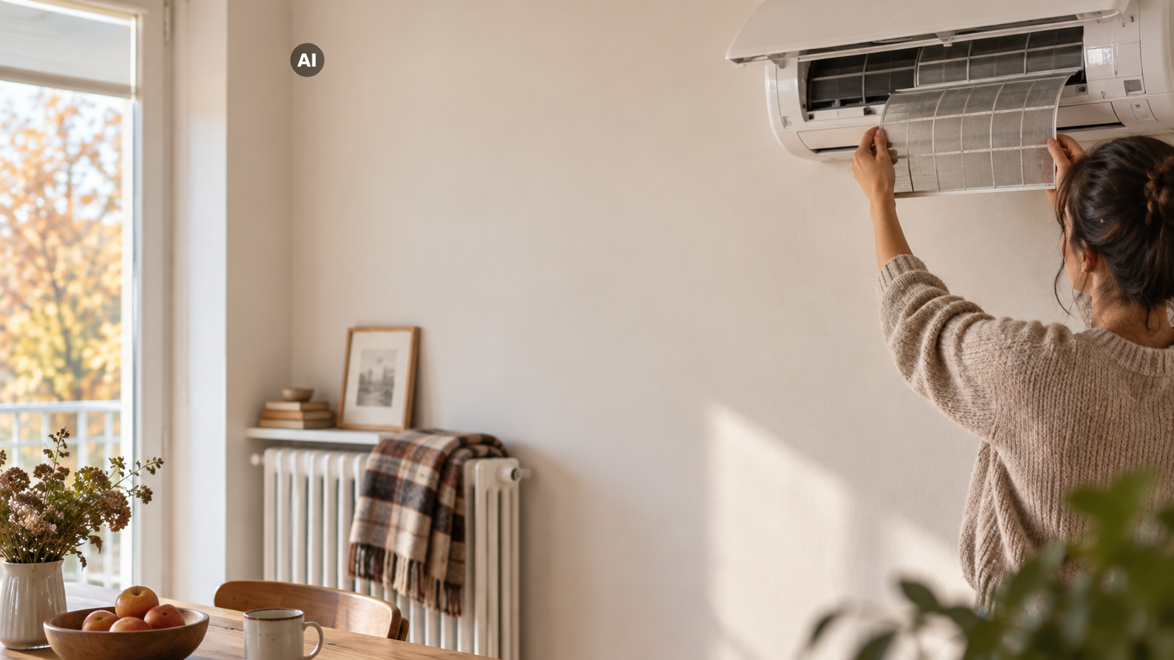 preparare casa per autunno dal climatizzatore al riscaldamento-ai